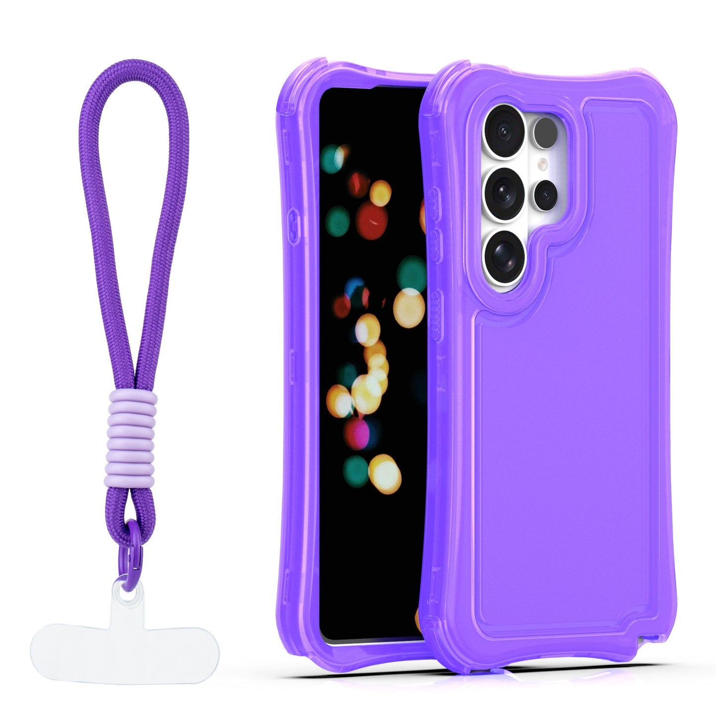 Ovitek Safepop s paščkom za Samsung Galaxy S26 Ultra vijolična
