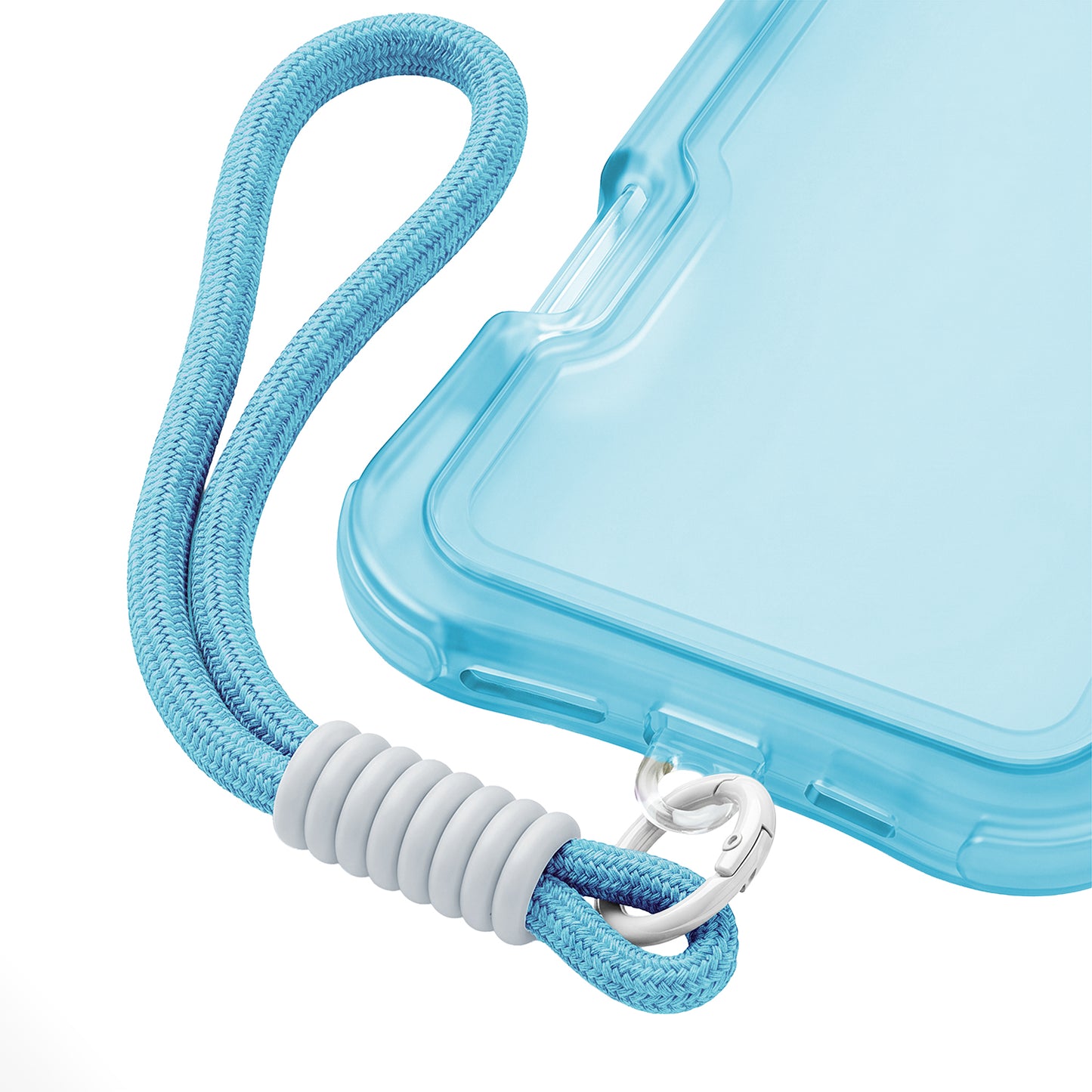 Ovitek Safepop s paščkom za iPhone 16e / 17e modra