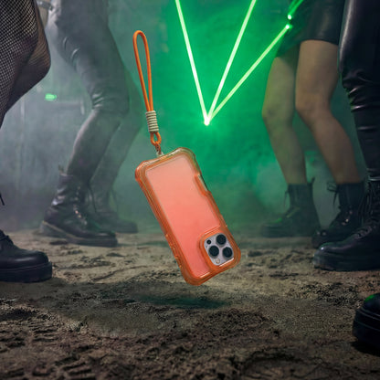 Ovitek Safepop s paščkom za Samsung Galaxy S26 Plus oranžna