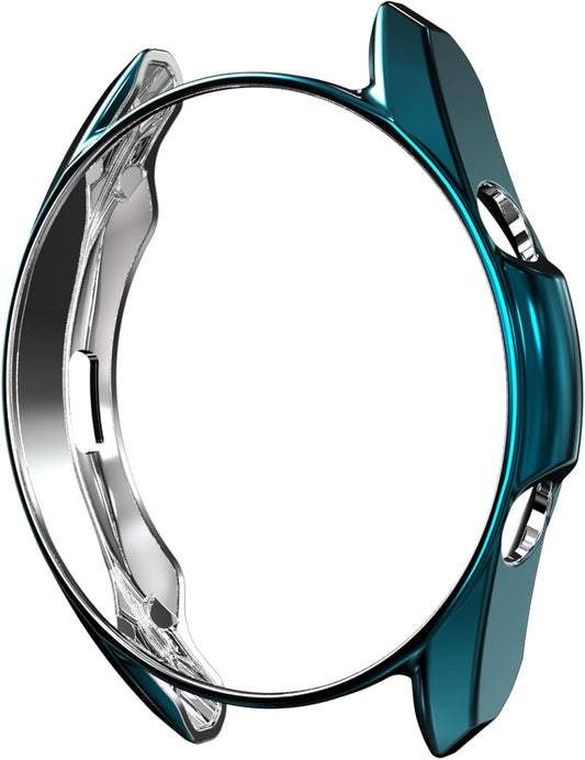Silicone Case for Samsung Galaxy Watch 4 40mm – Screen Protector (Green)