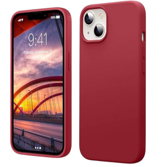 Ovitek za telefon "Flyzoo Liquid" iPhone 13 – Infostyle – Rdeča