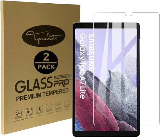 2 pieces of 9H tempered glass screen protector for Samsung Galaxy Tab A7 Lite 8.7" SM-T220/T225 – 0.33 mm
