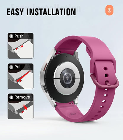 Pašček za Samsung Galaxy Watch 6 40 mm 44 mm, Galaxy Watch 6 classic 43 mm 47 mm, Galaxy Watch 5 Pro/Watch 4/Watch 4 Cla