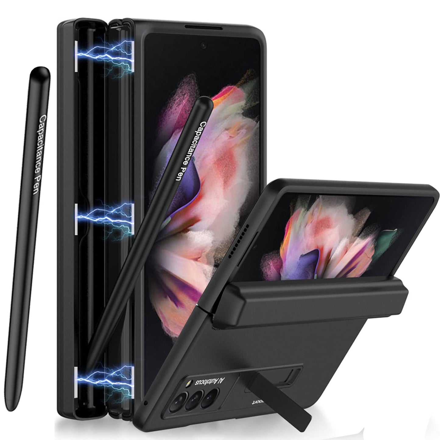 Miimall-ovitek-Samsung-Galaxy-Z-Fold-2-s-pisalom-crna