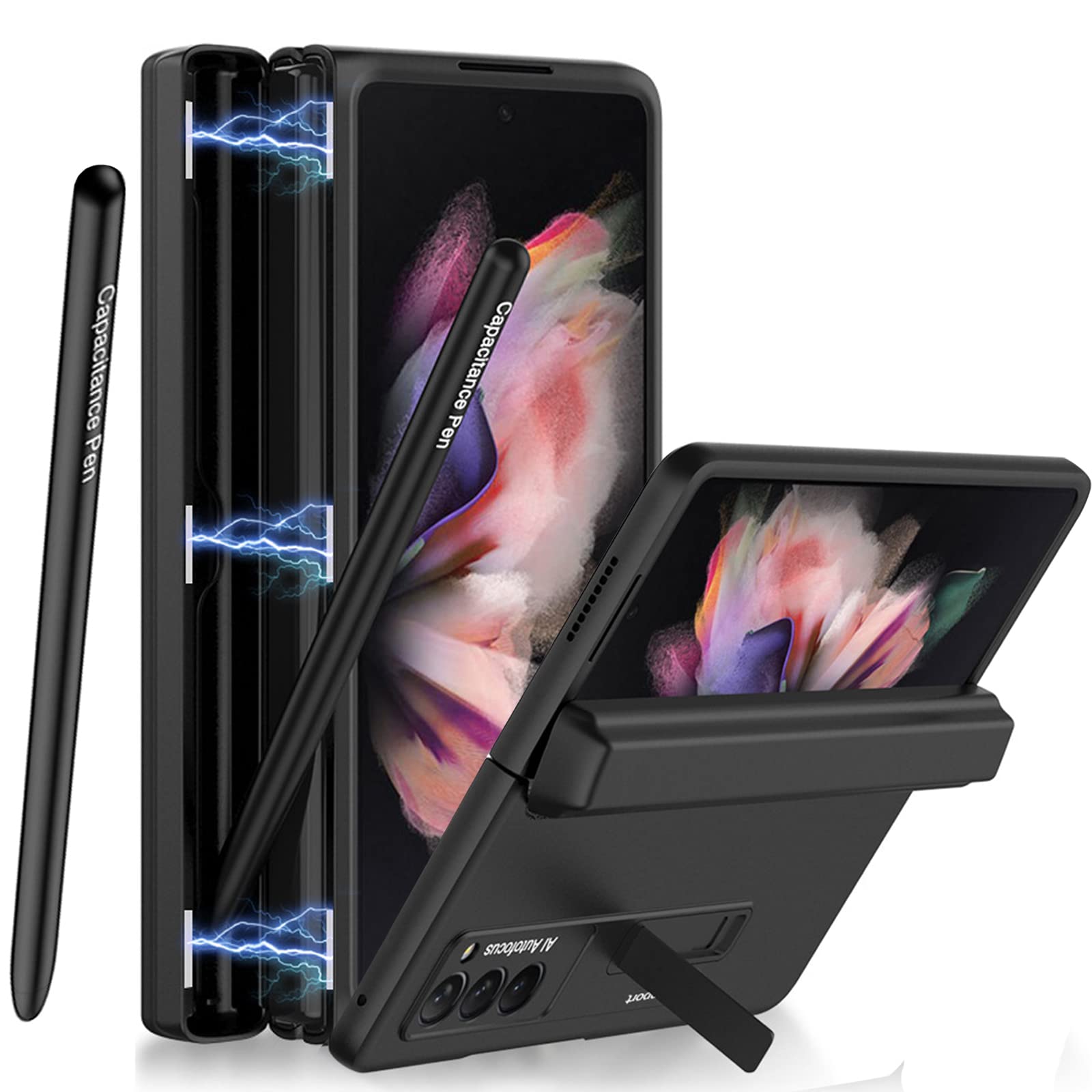 Miimall-ovitek-Samsung-Galaxy-Z-Fold-2-s-pisalom-crna