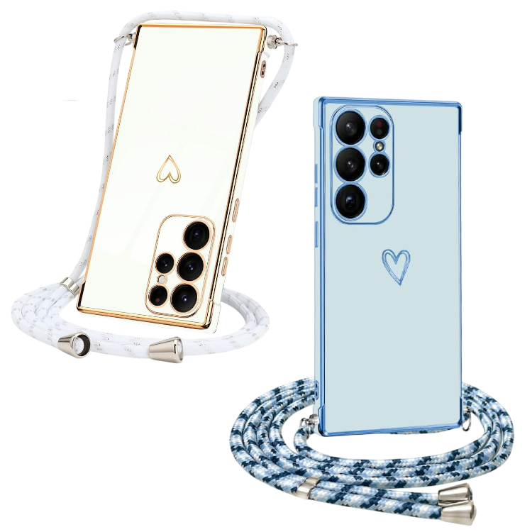 Ovitek za telefon "Heart" Samsung Galaxy S22 Ultra – Infostyle – Modra / TPU silikon