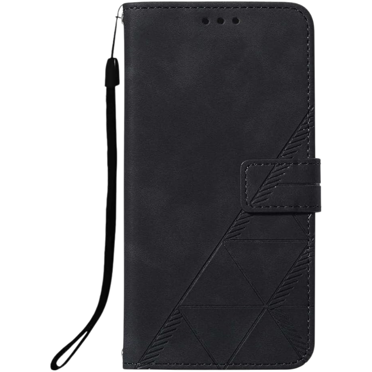 Preklopna torbica "Triangle" za Motorola Moto G23, črna – Infostyle – Črna