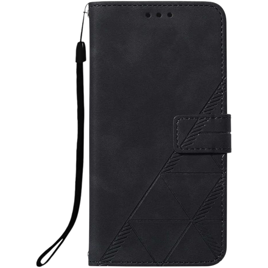 Preklopna torbica "Triangle" za Motorola Moto G23, črna – Infostyle – Črna