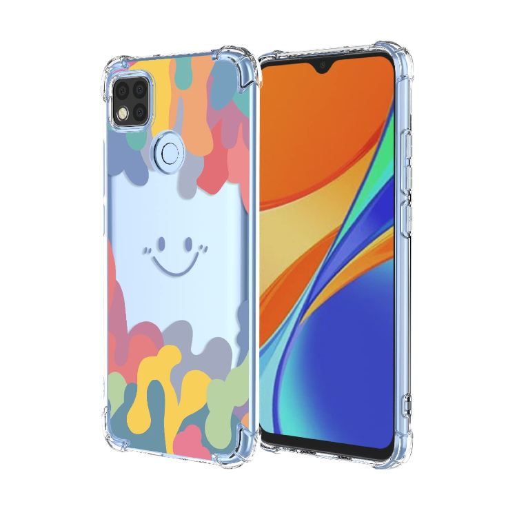 Ovitek za telefon "color smile" Xiaomi Redmi 9C/10A – Infostyle – Prozorna