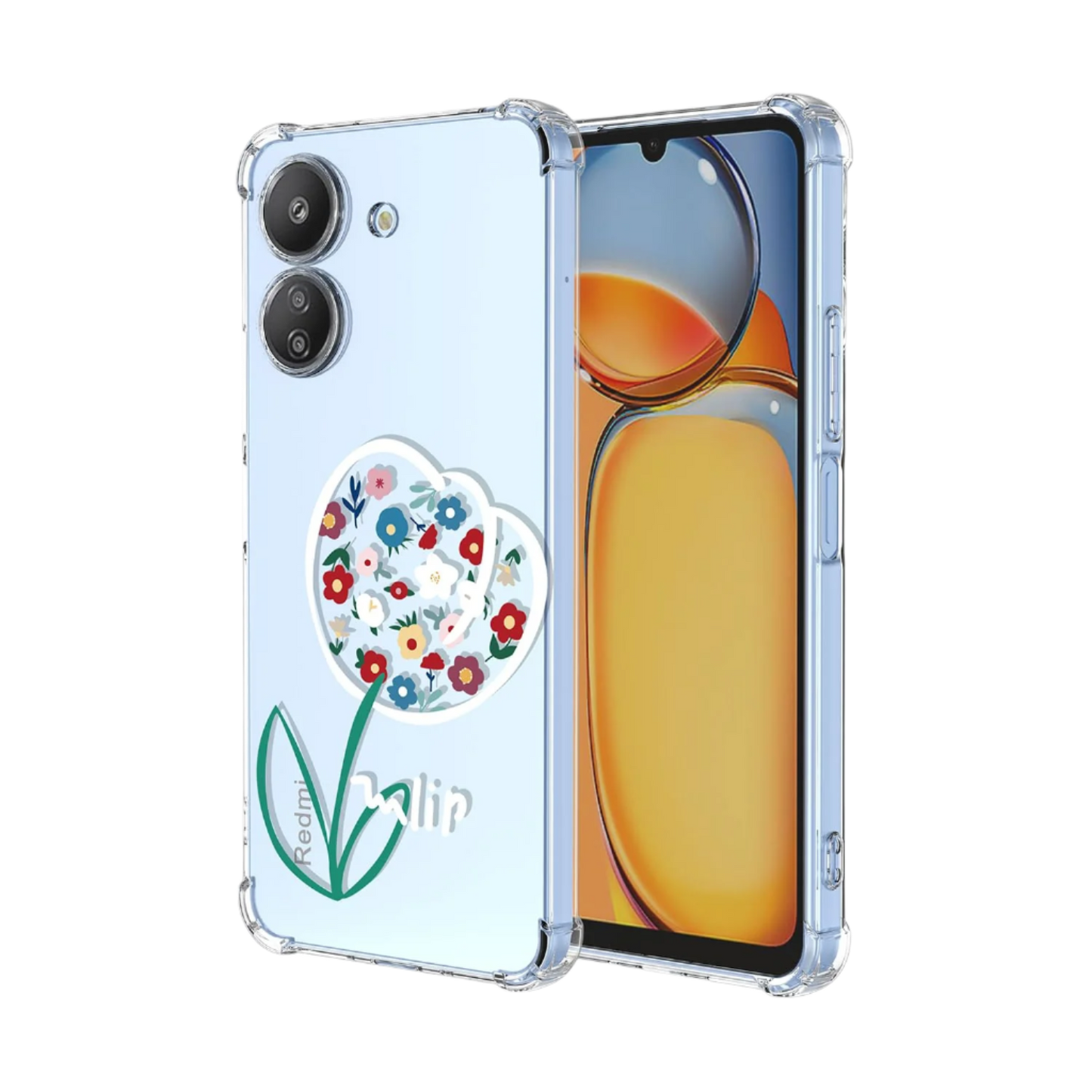 Ovitek za telefon "Heart Flower" Xiaomi Poco C65/Redmi 13C – Infostyle