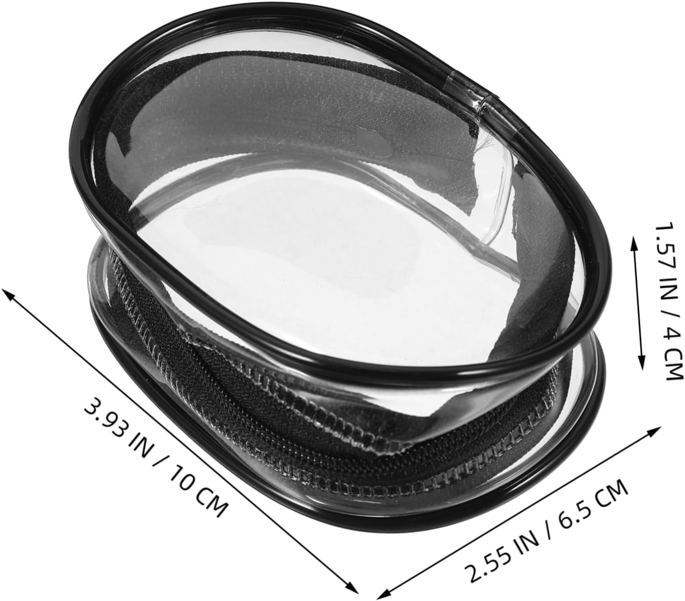 2-delna prozorna torba za shranjevanje kablov – Infostyle