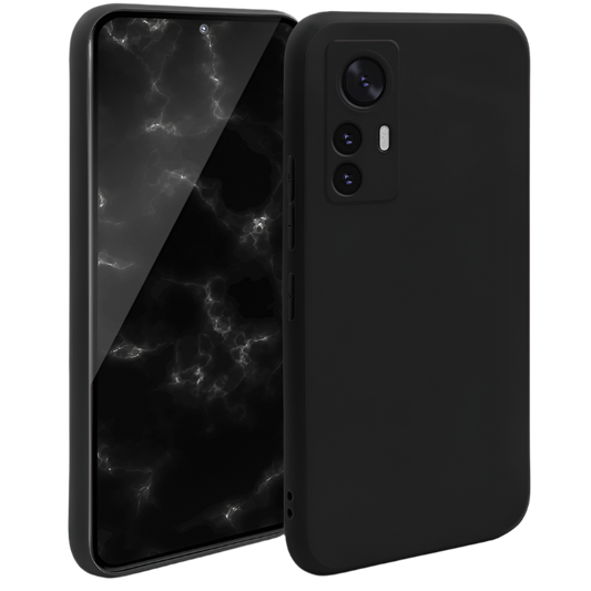 Ovitek za telefon "moozy" Xiaomi 12 Pro – Črna