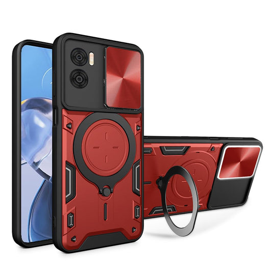 hibridni-pc-ovitek-drsni-pokrov-motorola-moto-e22-e22i-rdeca