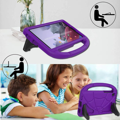Kids EVA Case for Samsung Galaxy Tab A9 Lite / A7 Lite 8.7” – With Handle + Stand (Purple)
