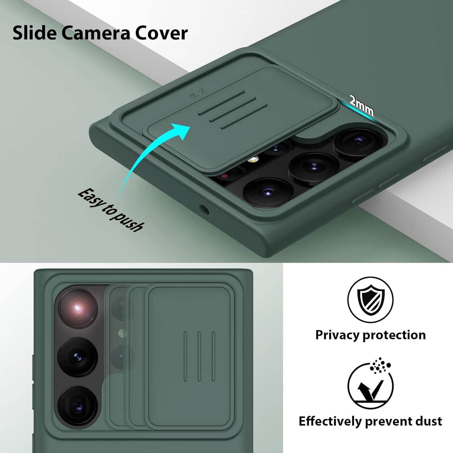 Ovitek za telefon "Nillkin CamShield" Samsung Galaxy S23 Ultra