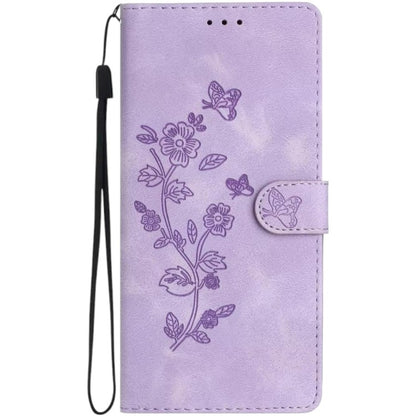 Preklopna torbica za telefon ''Butterfly'' Samsung Galaxy A53, vijolična – Infostyle
