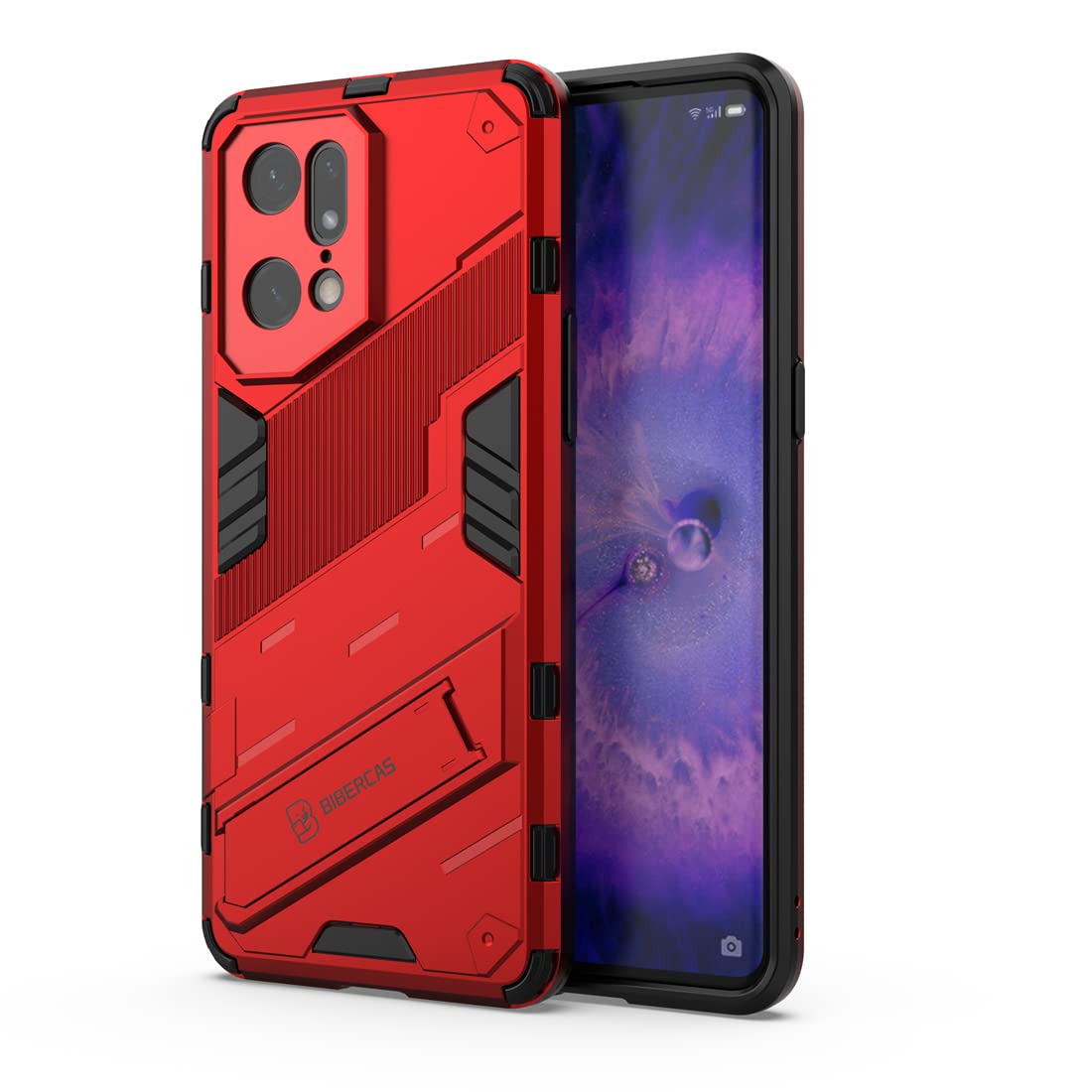 ovitek-shieid-s-stojalom-oppo-find-x5-pro-rdeca