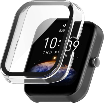 Zaštitna maska za Amazfit Bip 3 / 3 Pro + staklo – 360° (2 komada)