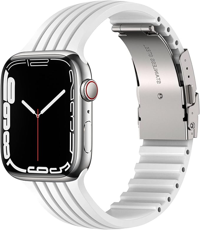 Silikonski remen za Apple Watch 38/40 mm – bijeli
