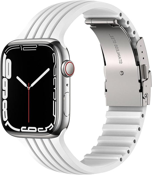 Silicone Strap for Apple Watch 38/40 mm – White
