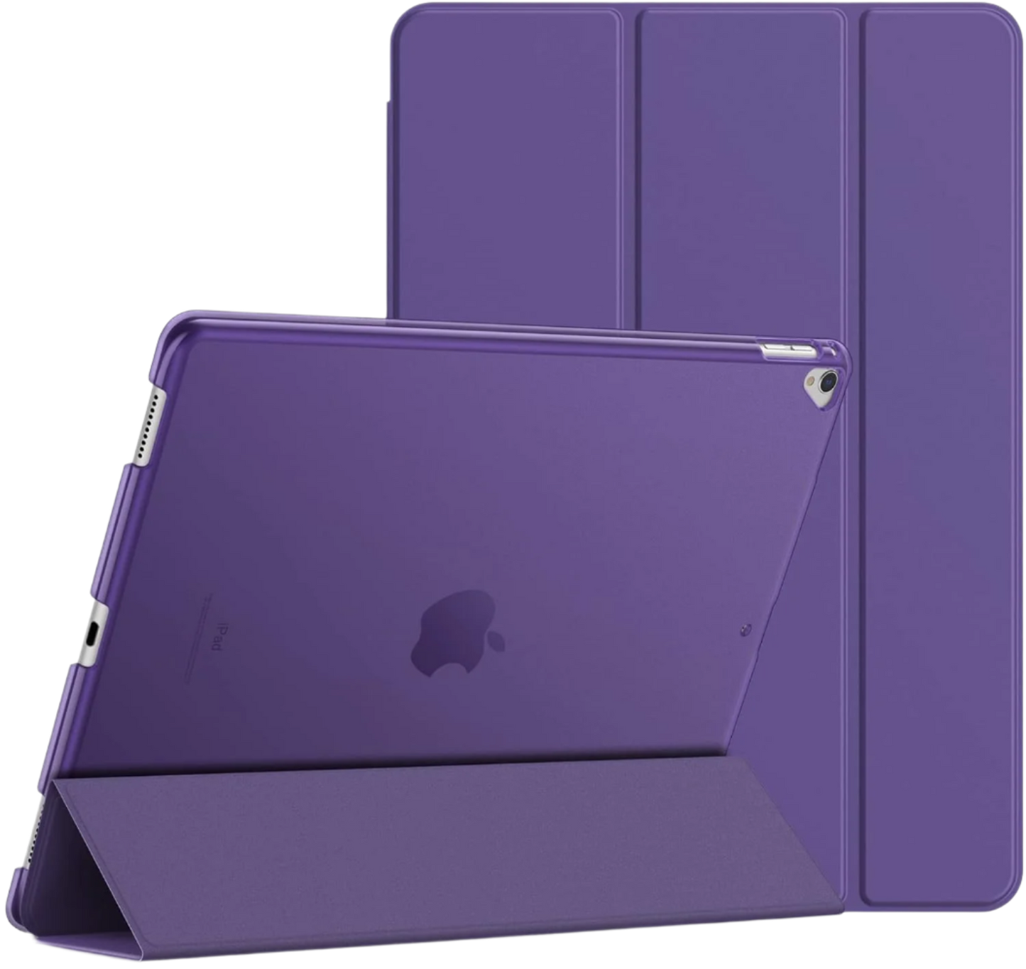 Ovitek JETech za iPad Pro 12,9" (model 2020/2018, 4./3. gen.) – Vijolična / PU usnje + mikrovlakna