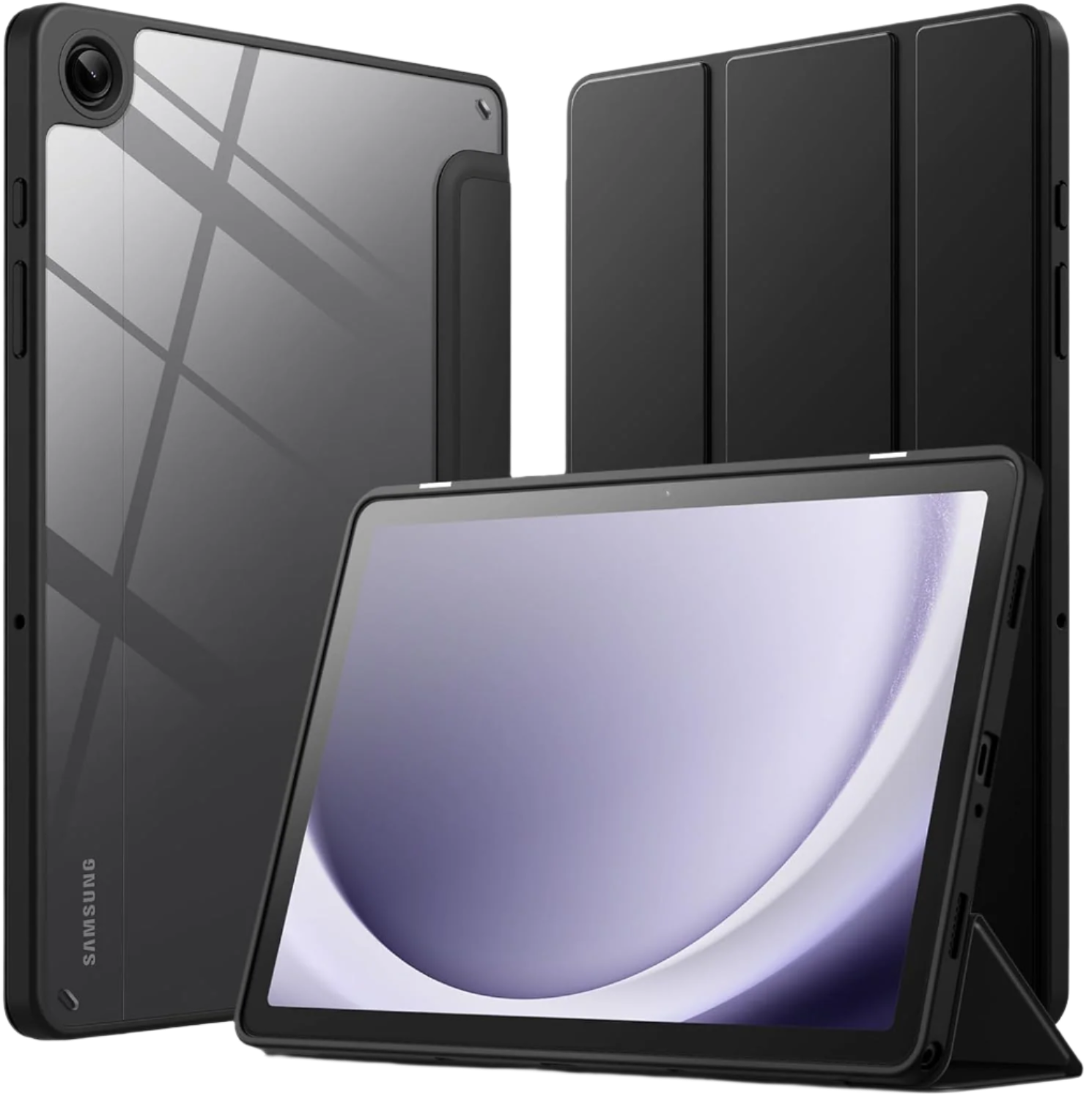 Ovitek "translucent" za Samsung Galaxy Tab A9 Plus 11" 2023 – Infostyle – Črna