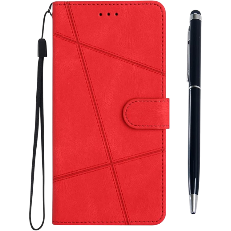 Preklopna torbica za Samsung Galaxy A51, rdeča – Infostyle