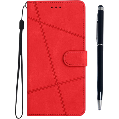 Preklopna torbica za Samsung Galaxy A51, rdeča – Infostyle
