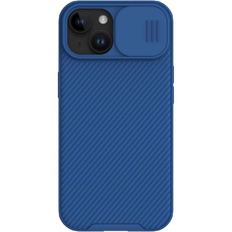 Ovitek za telefon "CamShield Pro" iPhone 15 – Nillkin – Modra