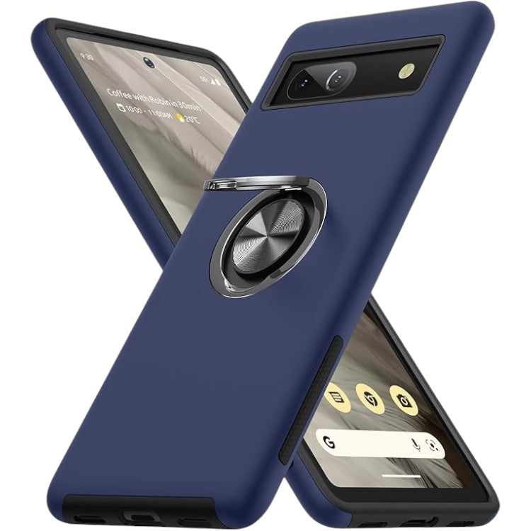 Ovitek "ring stojalo" za Google Pixel 7a – AOUIA – Vijolična