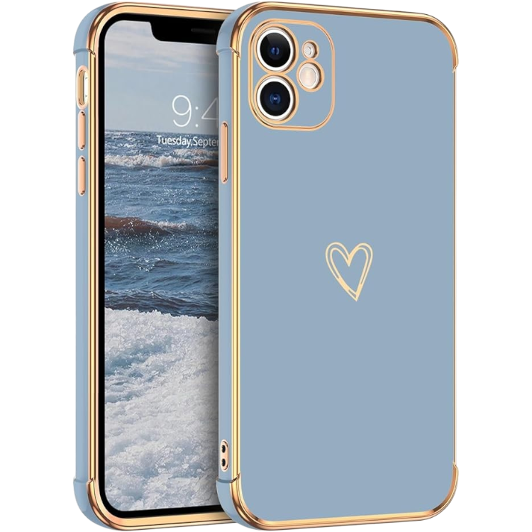 Ovitek "GUAGUA" za iPhone 12 mini, svetlo modra