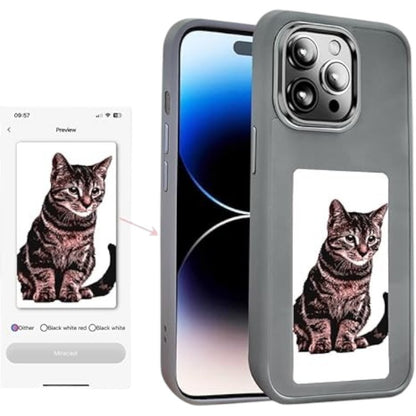 Ovitek "NFC Transfer" za iPhone 15 Pro, siva – KSOPUERT