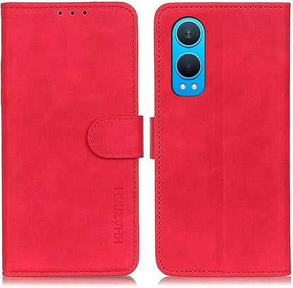 Abeel preklopna torbica za OnePlus Nord CE4 Lite – crvena