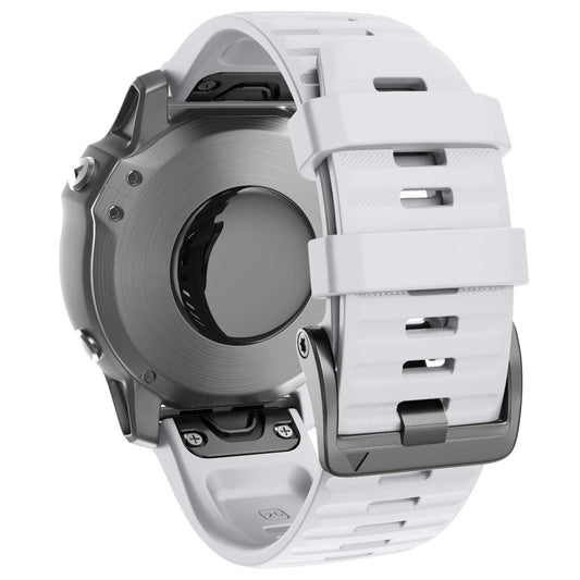 silikonska-zapestnica-anbest-garmin-fenix-6x-5x-26mm-bela