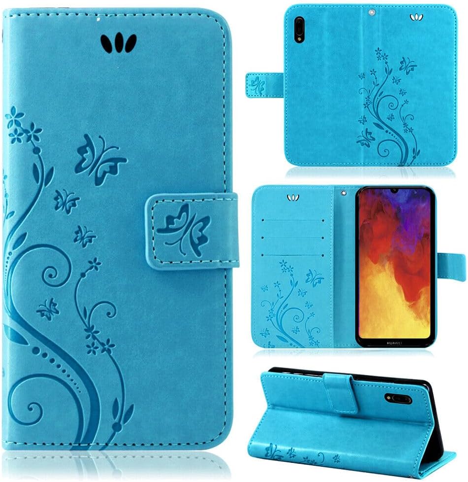 Butterfly Flip Case for Oppo Reno 10 / 10 Pro – Blue
