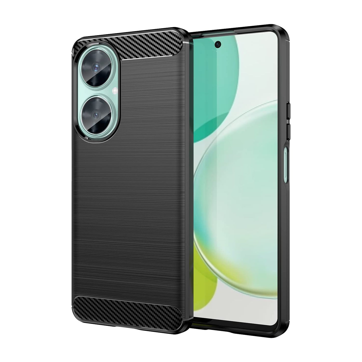 Carbon ovitek za Huawei nova 11i – črna