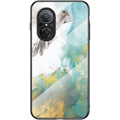 Ovitek "Marble Bird"za Huawei nova 9 SE – Infostyle – Rumena