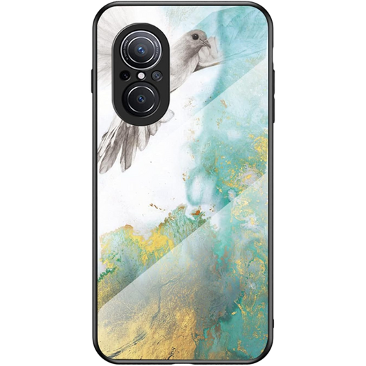 Ovitek "Marble Bird"za Huawei nova 9 SE – Infostyle – Rumena