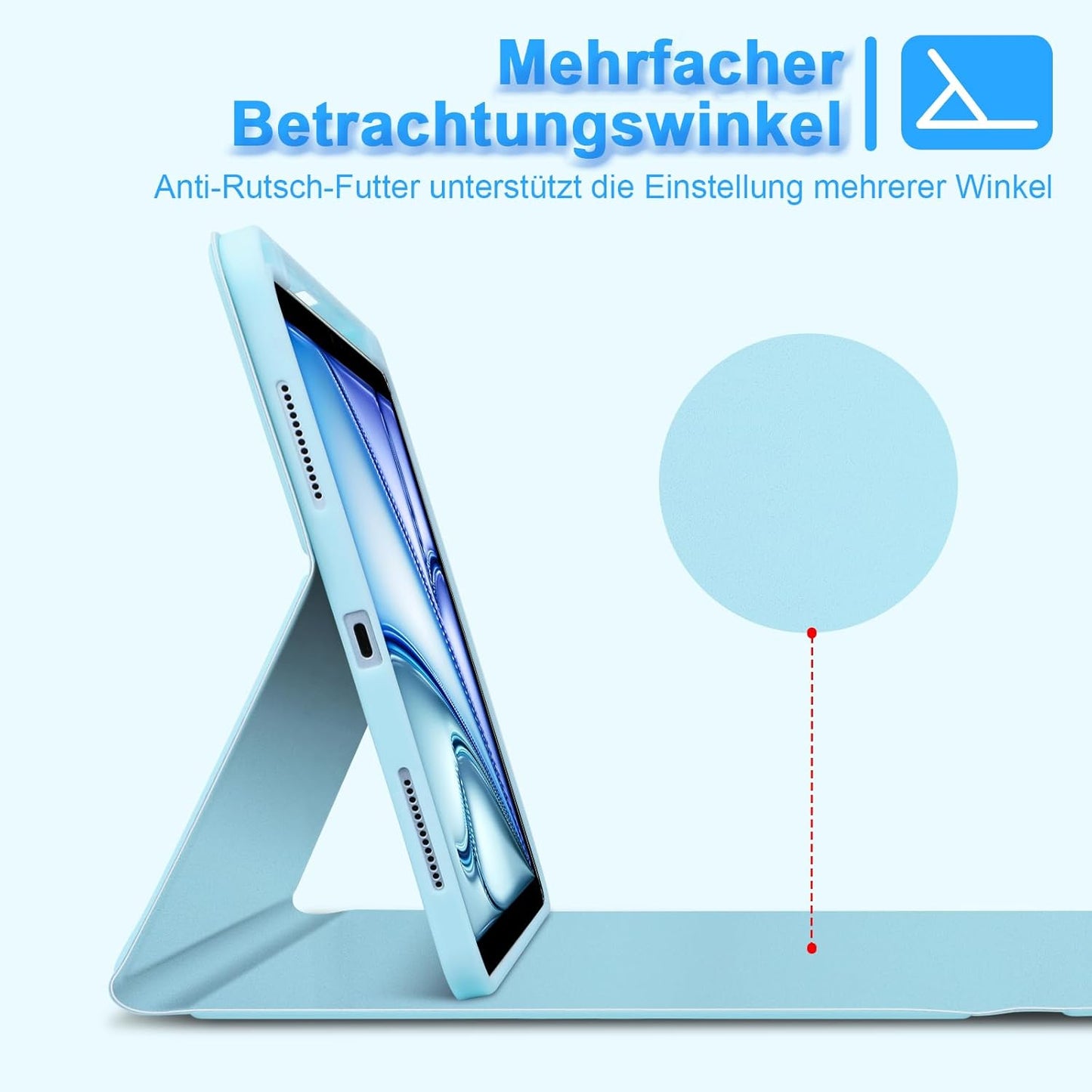 Ovitek s tipkovnico za iPad Air 6th Gen M2 11 Inch 2024 / Air 5th Gen 2022 / Air 4th Gen 2020 – Infostyle