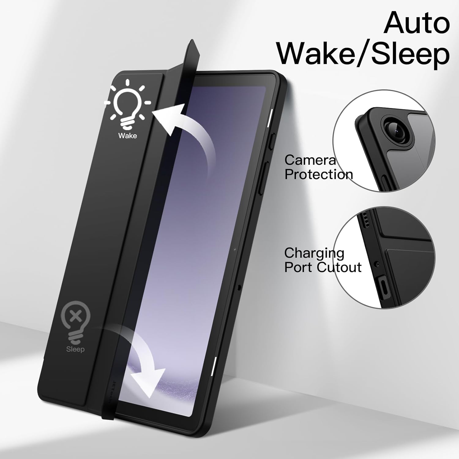 Ovitek "translucent" za Samsung Galaxy Tab A9 Plus 11" 2023 – Infostyle