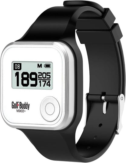 Silikonski pašček LOKEKE za GolfBuddy Voice 2 GPS – črn nadomestni trak