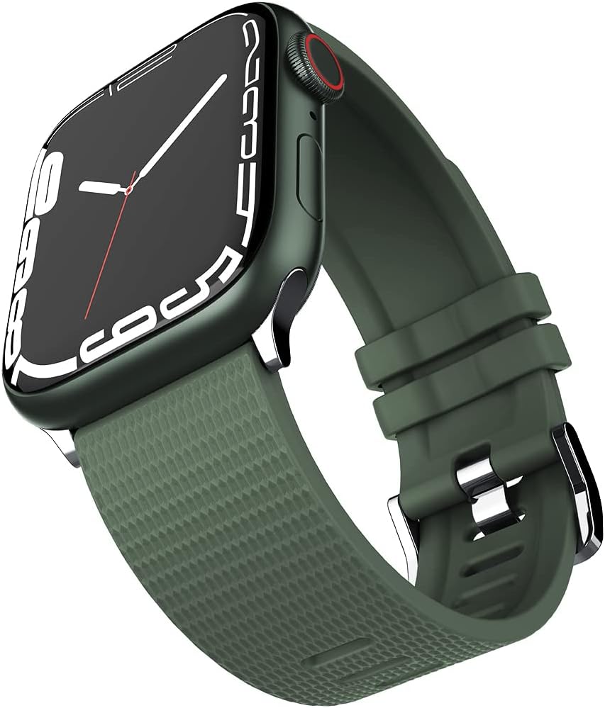Silikonski remen za Apple Watch 38/40/41 mm – zelena