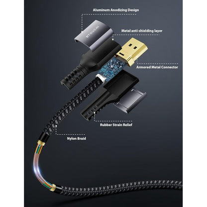 Kabel Stouchi 16K DisplayPort 2.1 DP2.1, 1m