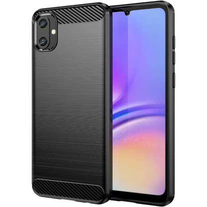 Ovitek za telefon "Carbon" Samsung Galaxy A05 – Infostyle – Črna