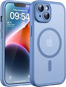 TOCOL magnetska futrola za iPhone 14 - svijetlo plava