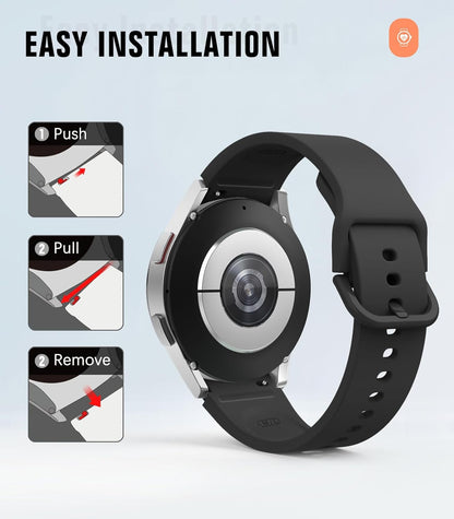 Pašček za Samsung Galaxy Watch 6 40 mm 44 mm, Galaxy Watch 6 classic 43 mm 47 mm, Galaxy Watch 5 Pro/Watch 4/Watch 4 Cla