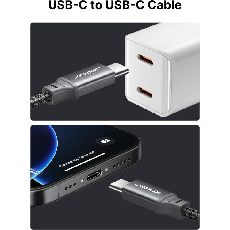 Kabel USB C v USB C 2m, 100W – JSAUX