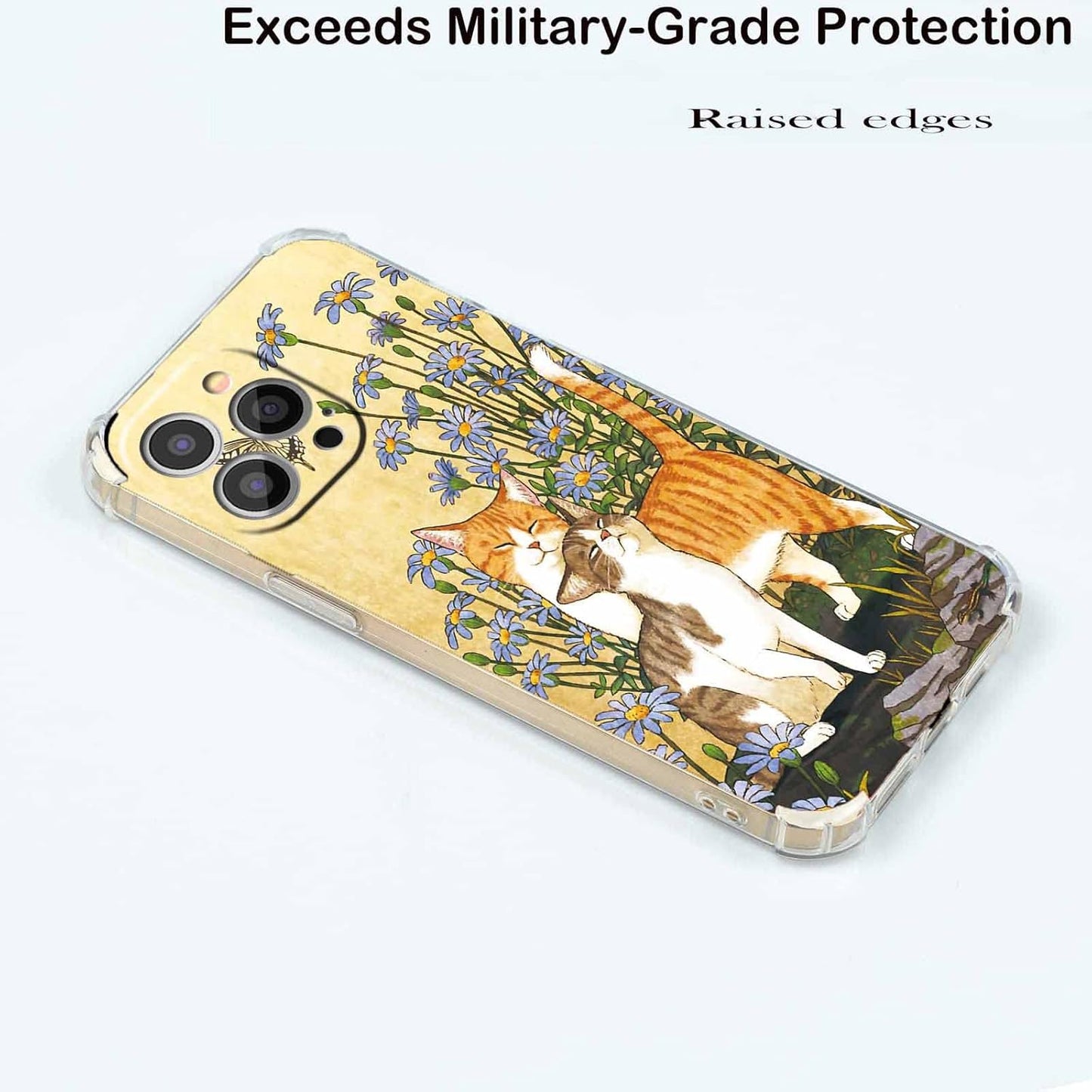Ovitek za telefon "Cat Flower" iPhone 14 Pro Max