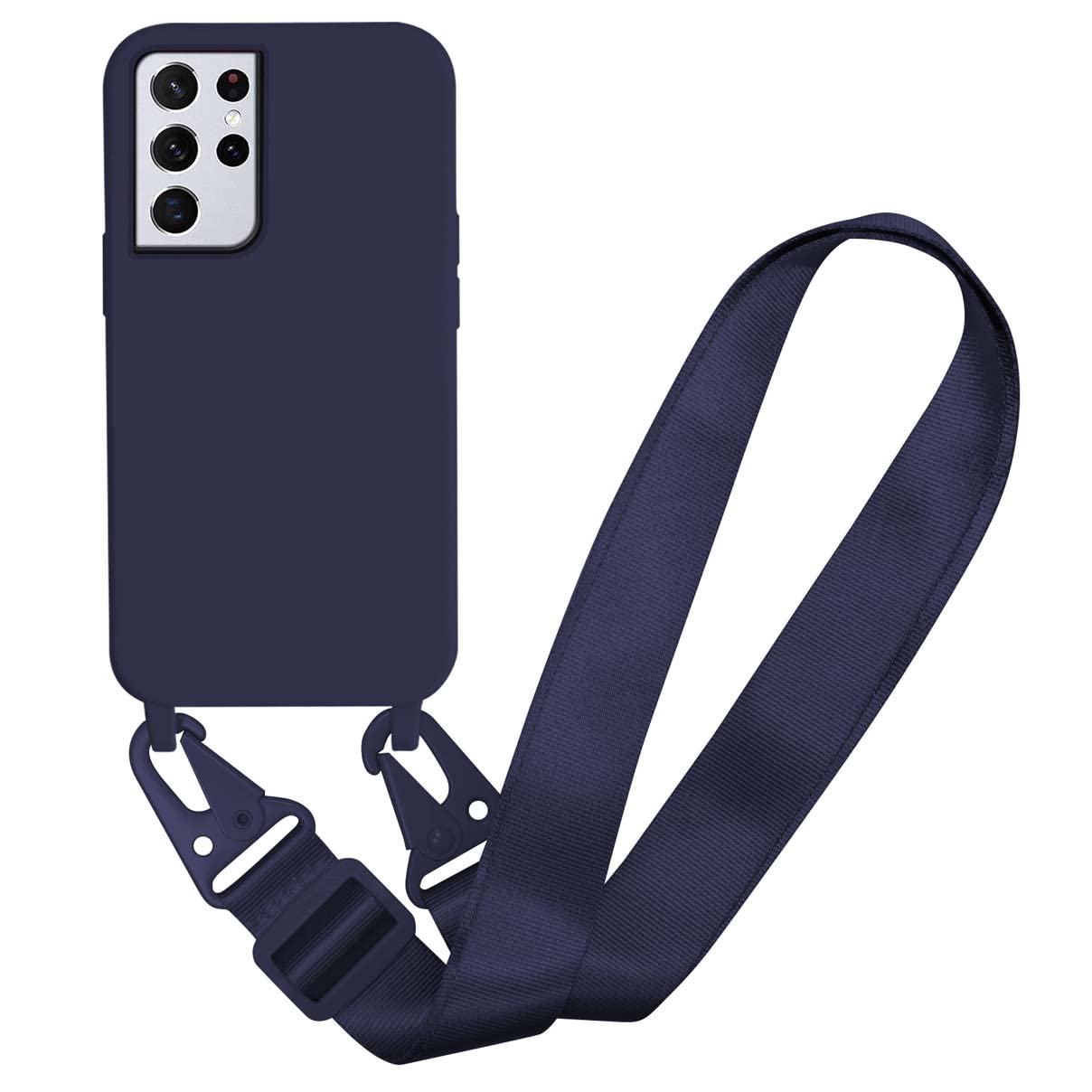 ovitek-bigcousin-s-trakom-samsung-galaxy-s21-ultra-temno-modra