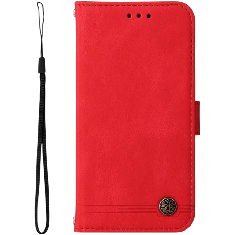 Preklopna torbica za Huawei nova 8i – Infostyle – Rdeča